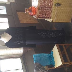 Donna Ricco black dress with jacket (size 12)